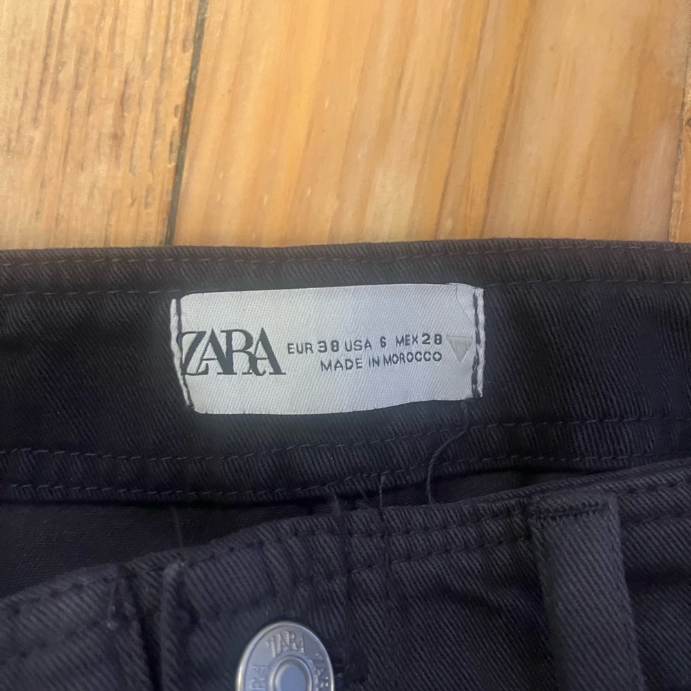 TRF Zara straight leg cargo pants with high waist - Picture 3 of 6